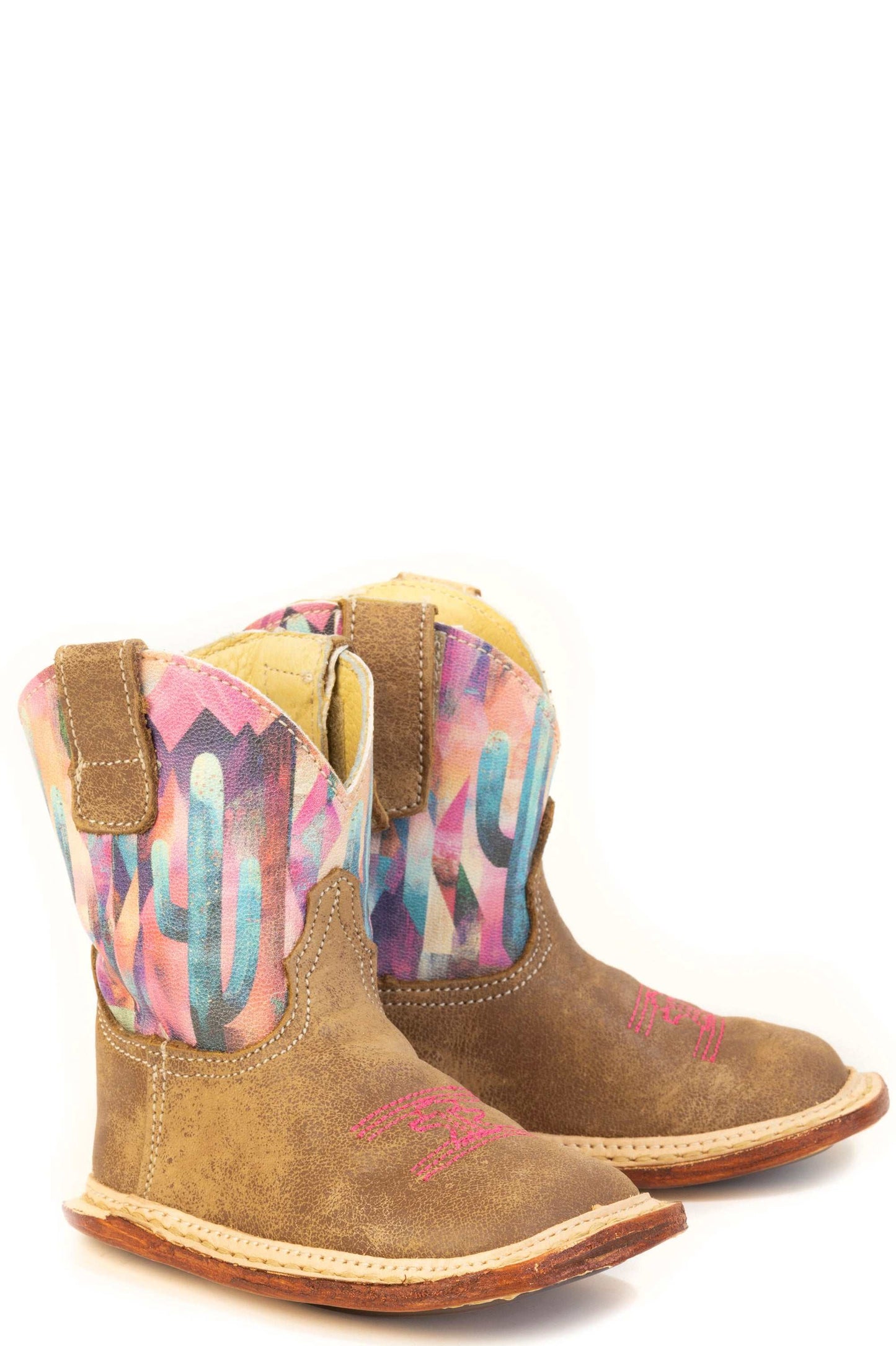 Baby Tin Haul Cactita Boots With Born To Be Sharp Sole Handmade Brown