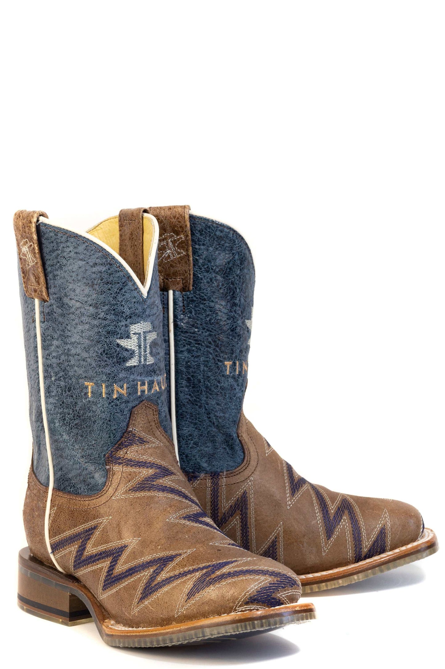 Kid's Tin Haul Flashbang Boots With Lightning Fast Sole Handmade Brown