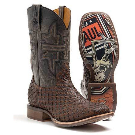 Herren Tin Haul Son Of A Buck Stiefel mit TH Hunter Sohle, handgefertigt, Braun