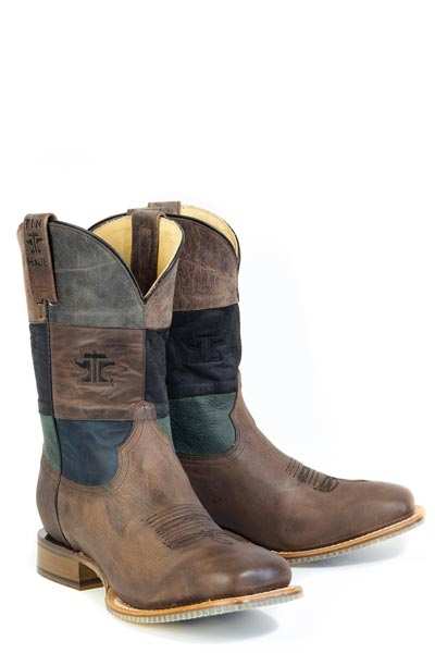 Botas Tin Haul Blocks para hombre con suela Running Wild, hechas a mano