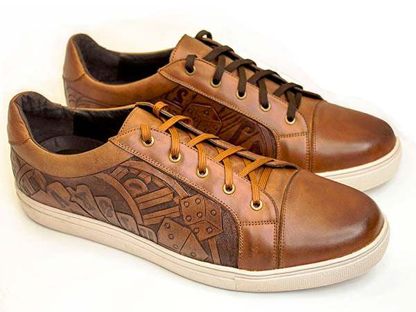 Handgemachte Tin Haul Gambler Schuhe für Herren