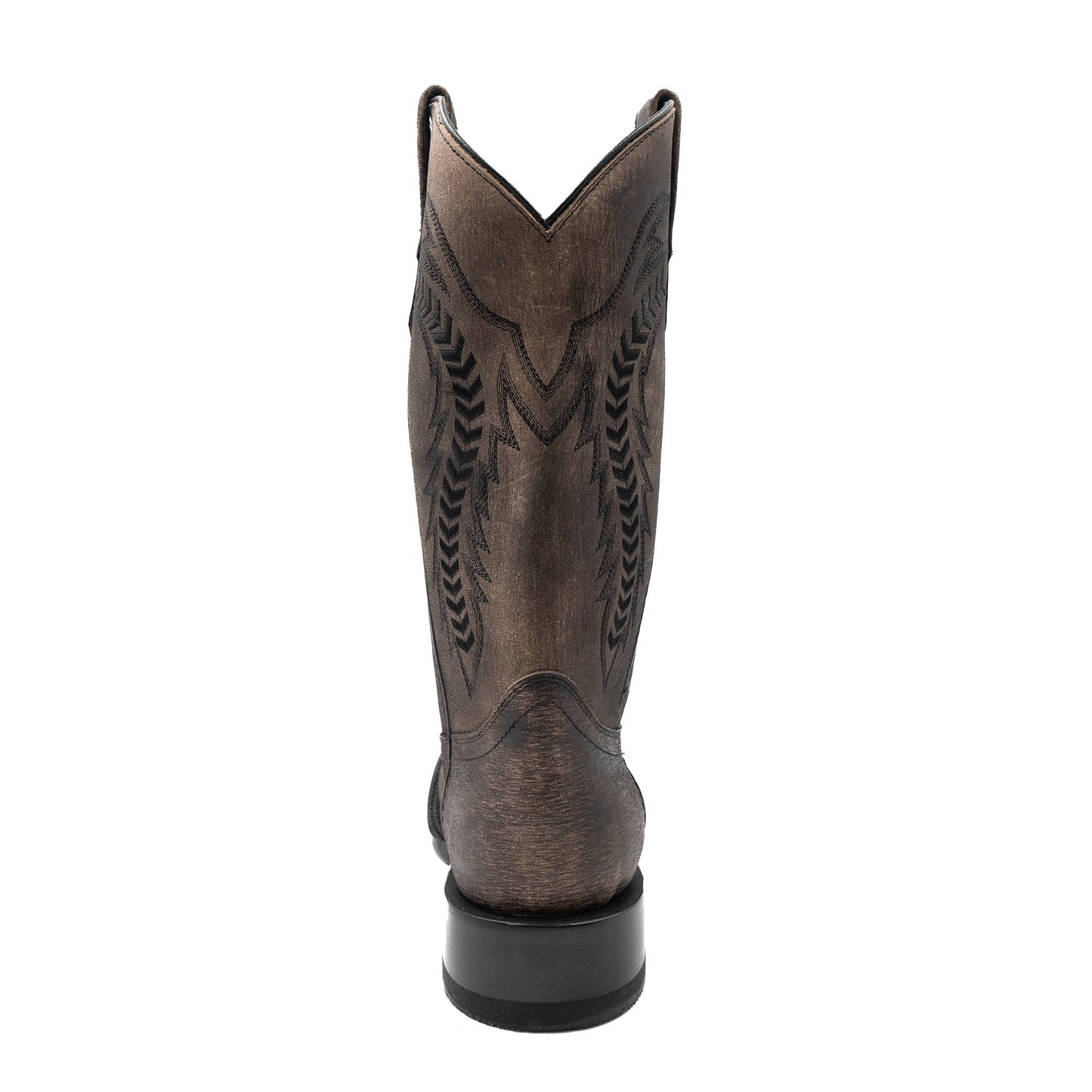 Men's Ferrini Ashton Leather Boots Handcrafted Square Toe Oak