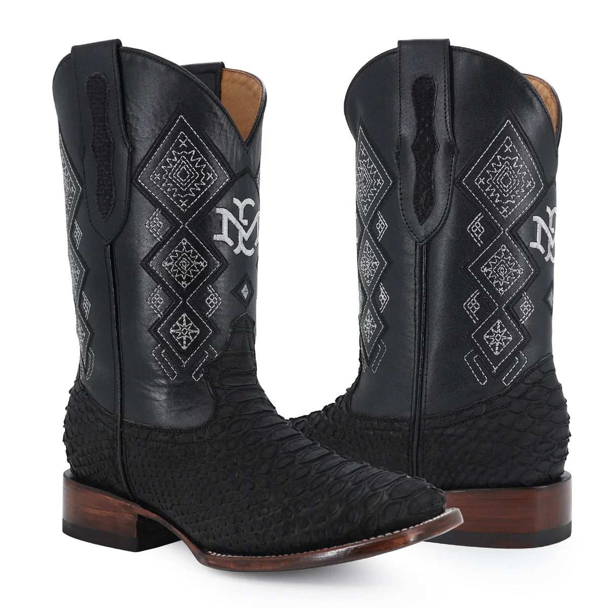 Men's El Malcreado Python Exotic Boots Handmade