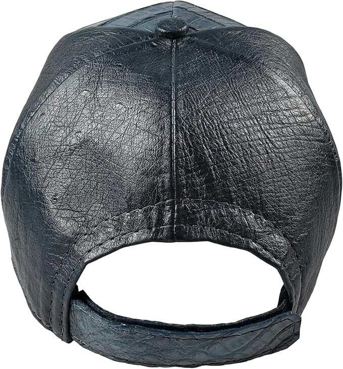 Blue Jean Caiman Krokodil Alligator Bauchkappe Echt verstellbarer Verschluss Handarbeit