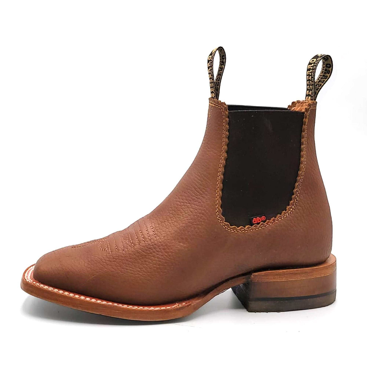 Botines Charros Besserro para Hombre Botines Botines de Cuero Genuino Hechos a Mano