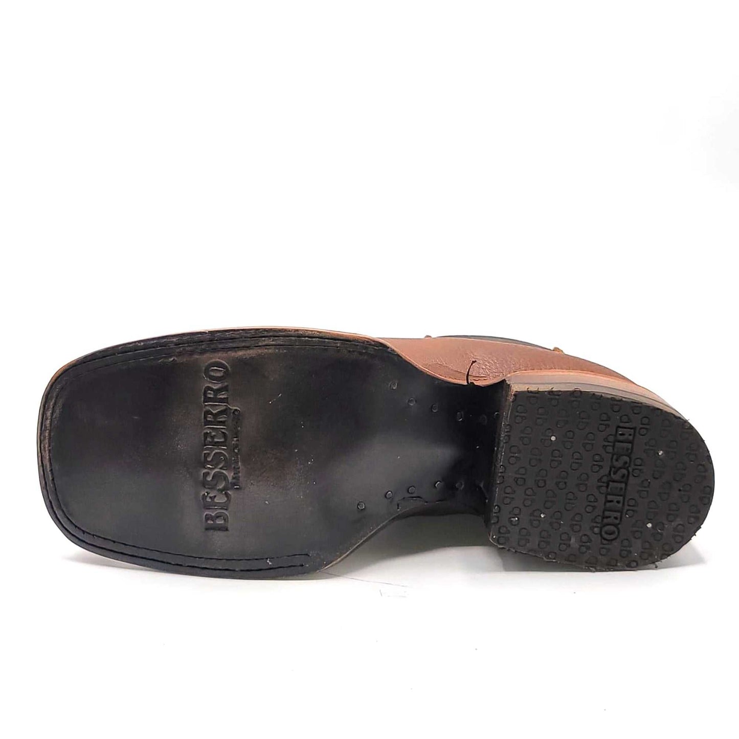 Botines Charros Besserro para Hombre Botines Botines de Cuero Genuino Hechos a Mano