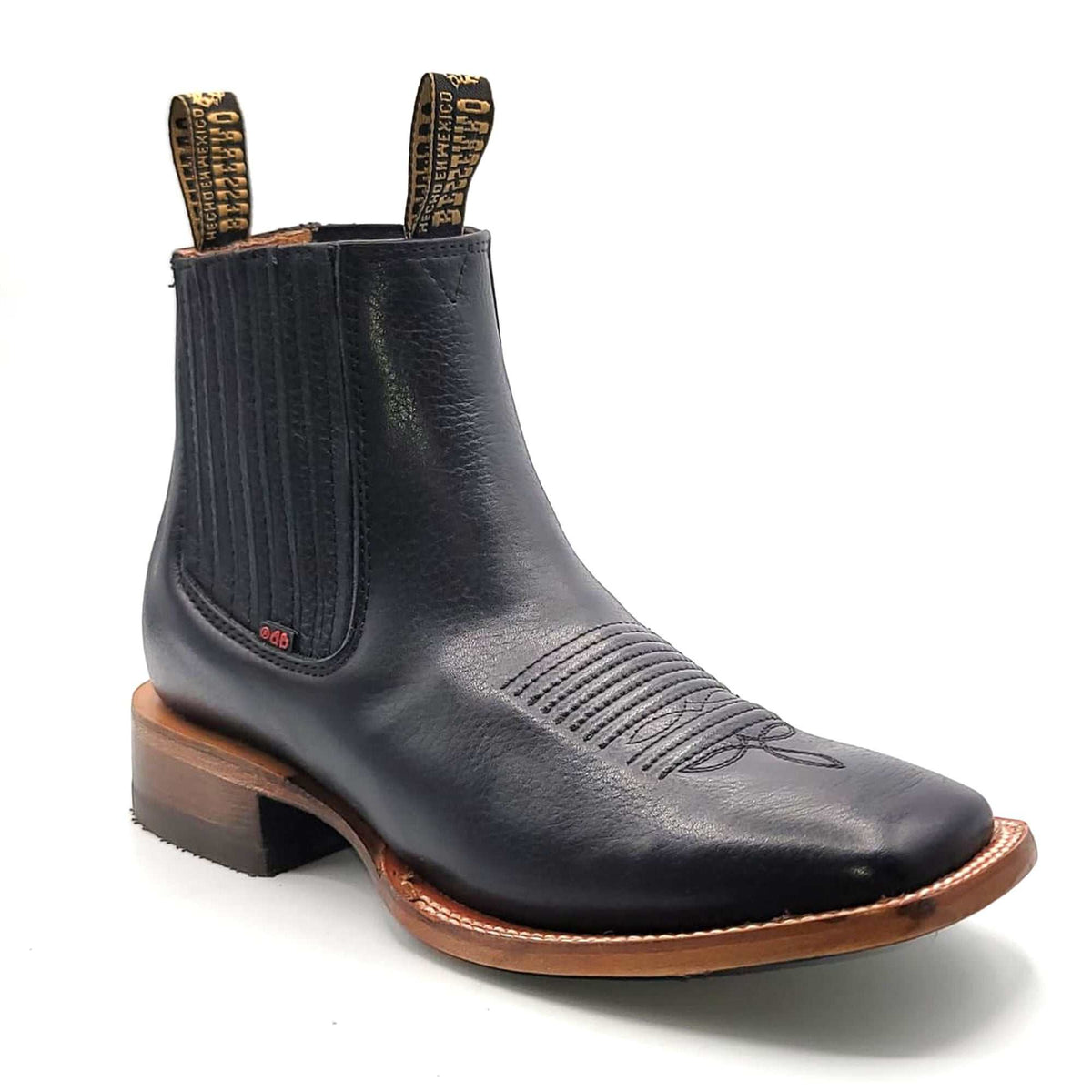 Botines Charros Besserro para Hombre Botines Botines de Cuero Genuino Hechos a Mano