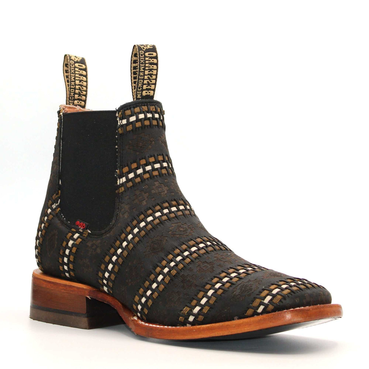Botines Charros Besserro para Hombre Botines Botines de Cuero Genuino Hechos a Mano