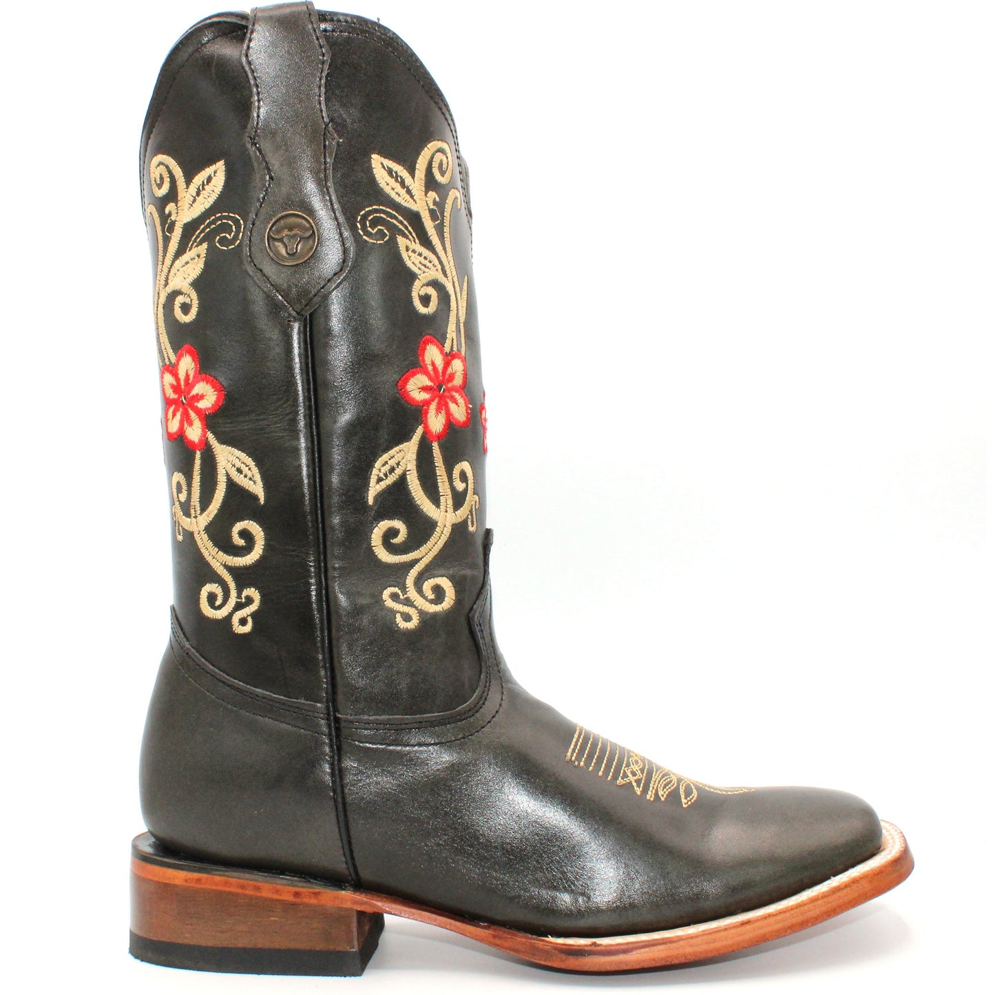 Women's Hooch Leather Western Boots Handmade