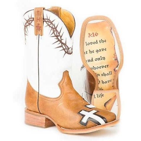 Herren Tin Haul Between Two Thieves Stiefel mit 3:16 Sohle, handgefertigt, Hellbraun