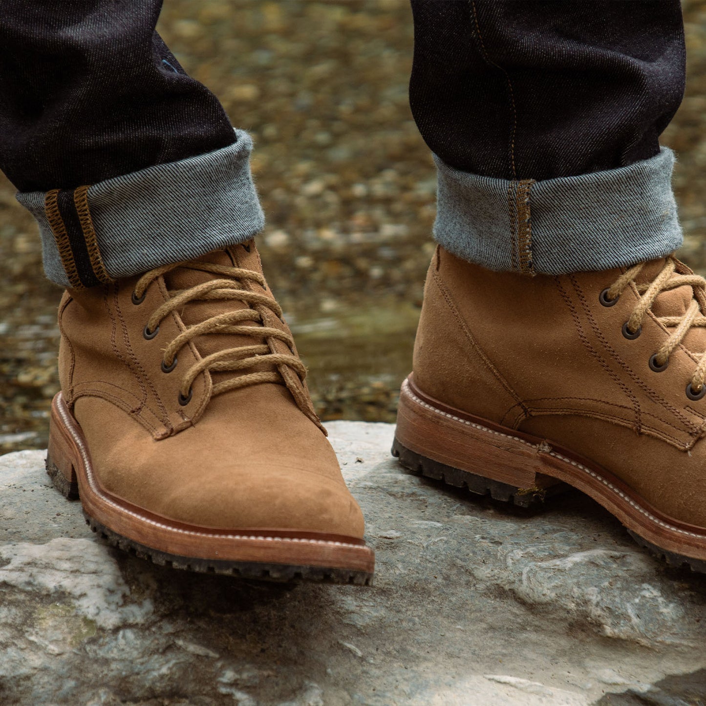 Men's Stetson Chukka Boots Handcrafted Tan