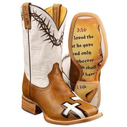 Women’s Tin Haul Between Two Thieves Boots With 3:16 Sole Brown - yeehawcowboy