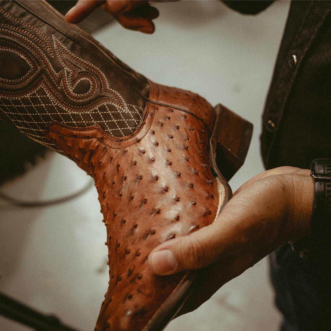 Handmade Stetson boots for cowboys and cowgirls