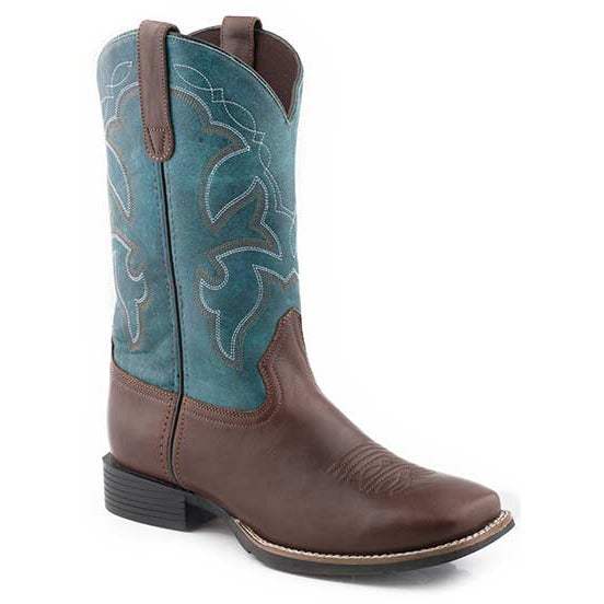 Herren Roper Monterey Lederstiefel Handgefertigt Braun