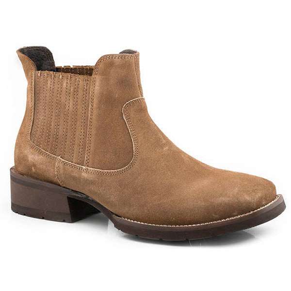 Herren-Stiefeletten Roper Lucas aus handgefertigtem Leder in Hellbraun