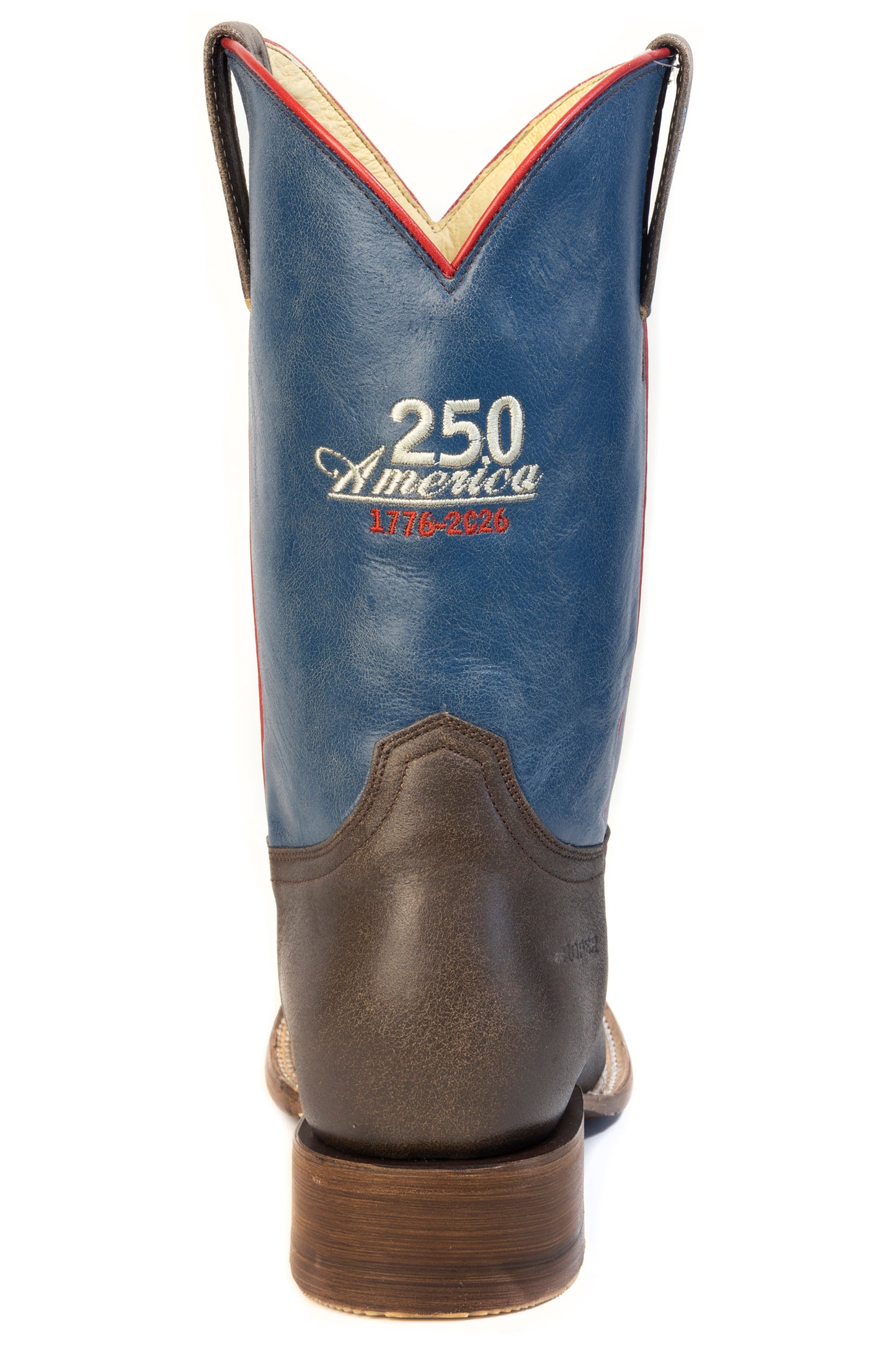 Men's Roper 250 USA Leather Boots Handcrafted Brown