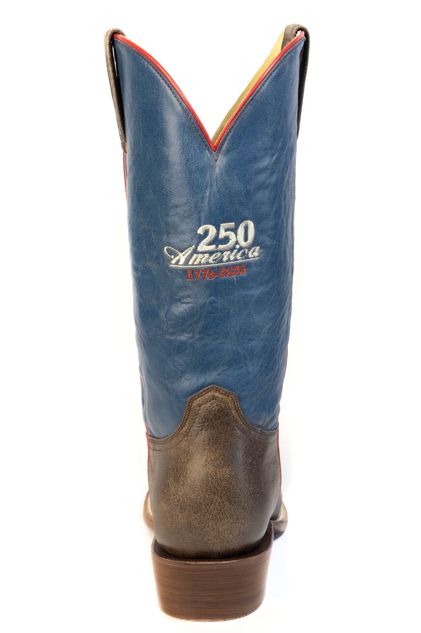 Men's Roper 250 USA - Cutter Leather Boots Handcrafted Brown