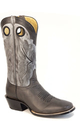 Men's Roper Durango Leather Boots Handcrafted Black