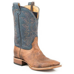 Men's Roper Pierce Concealed Carry Boots Handcrafted Tan