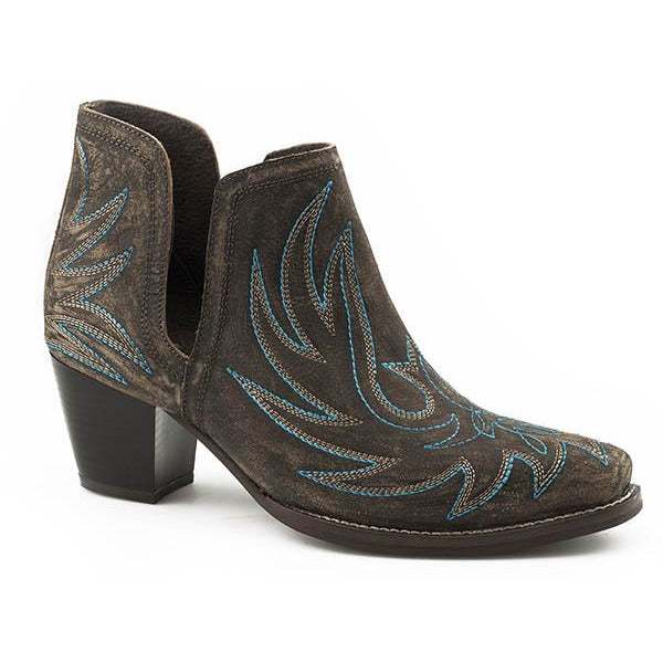 Damen Roper Rowdy Boots Handgefertigt Braun