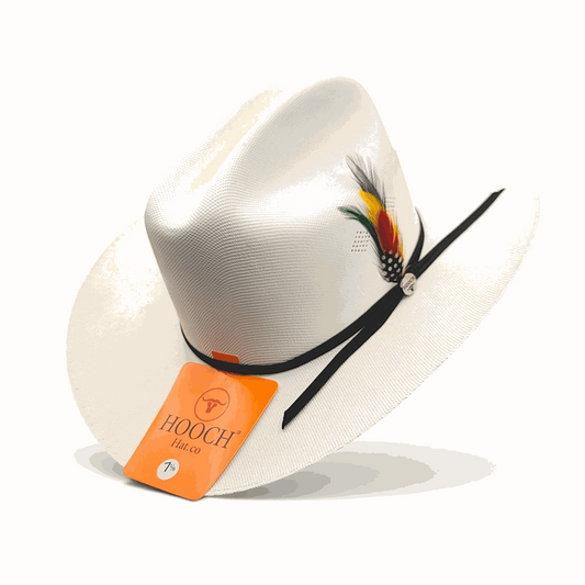 Hooch Hats Straw Cowboy Hat Telar 1x1 1000X San Judas Tadeo Edition
