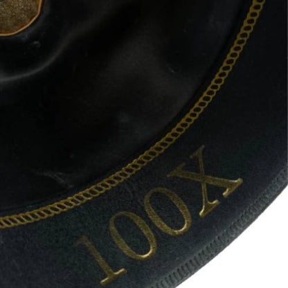 100x Larry Mahan Independencia Cowboyhut aus Pelzfilz, Platin