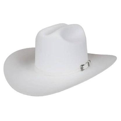 Sombrero vaquero de fieltro de lana negro (100 unidades), ala de 10 cm y copa de 11,5 cm, auténticamente hecho a mano.