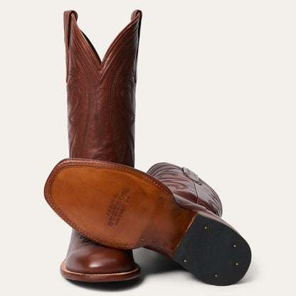 Stetson Grange Herren Lederstiefel Handgefertigt JBS Kollektion Braun