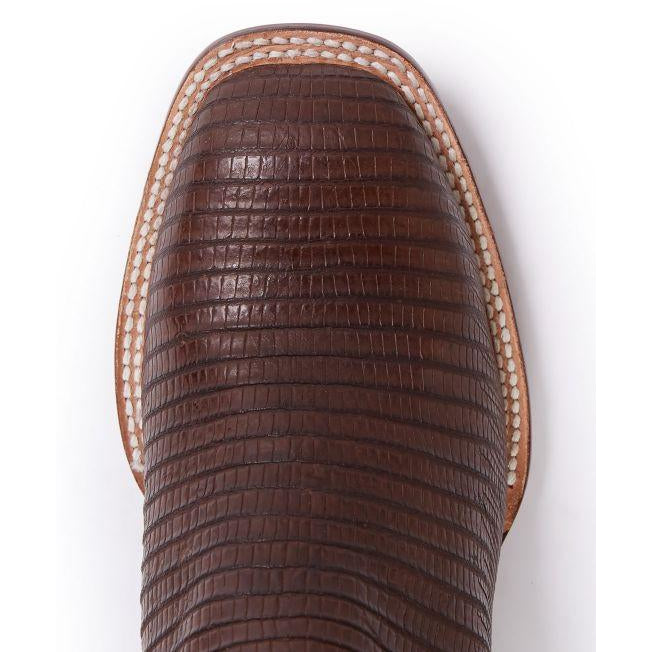 Men's Stetson Lizard Boots Handcrafted JBS Collection Brown - yeehawcowboy