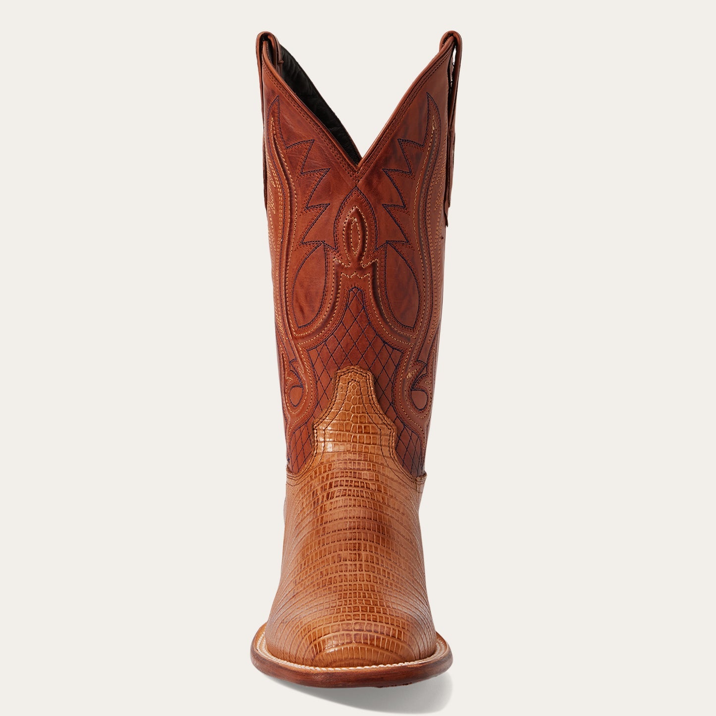 Men's Stetson Arlington Teju Boots Handcrafted JBS Collection Tan