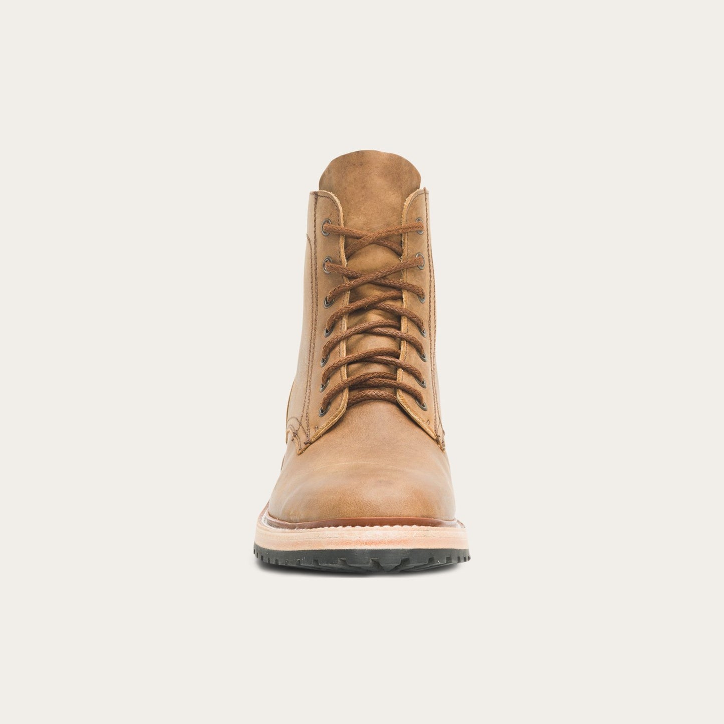 Herren-Chukka-Stiefel von Stetson, handgefertigt, Hellbraun