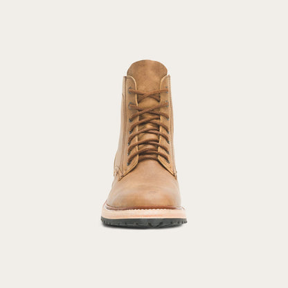 Herren-Chukka-Stiefel von Stetson, handgefertigt, Hellbraun