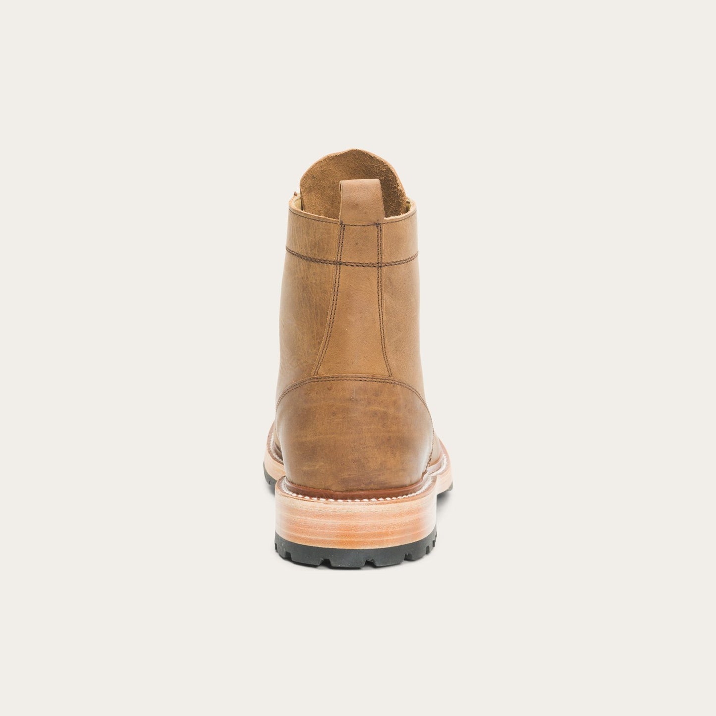 Herren-Chukka-Stiefel von Stetson, handgefertigt, Hellbraun