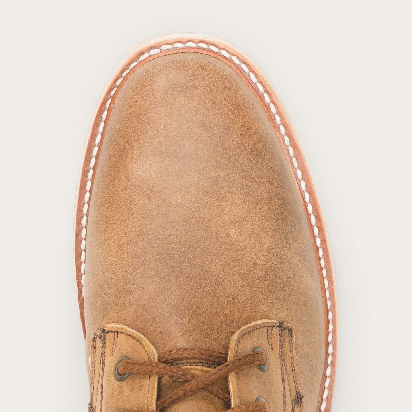 Herren-Chukka-Stiefel von Stetson, handgefertigt, Hellbraun