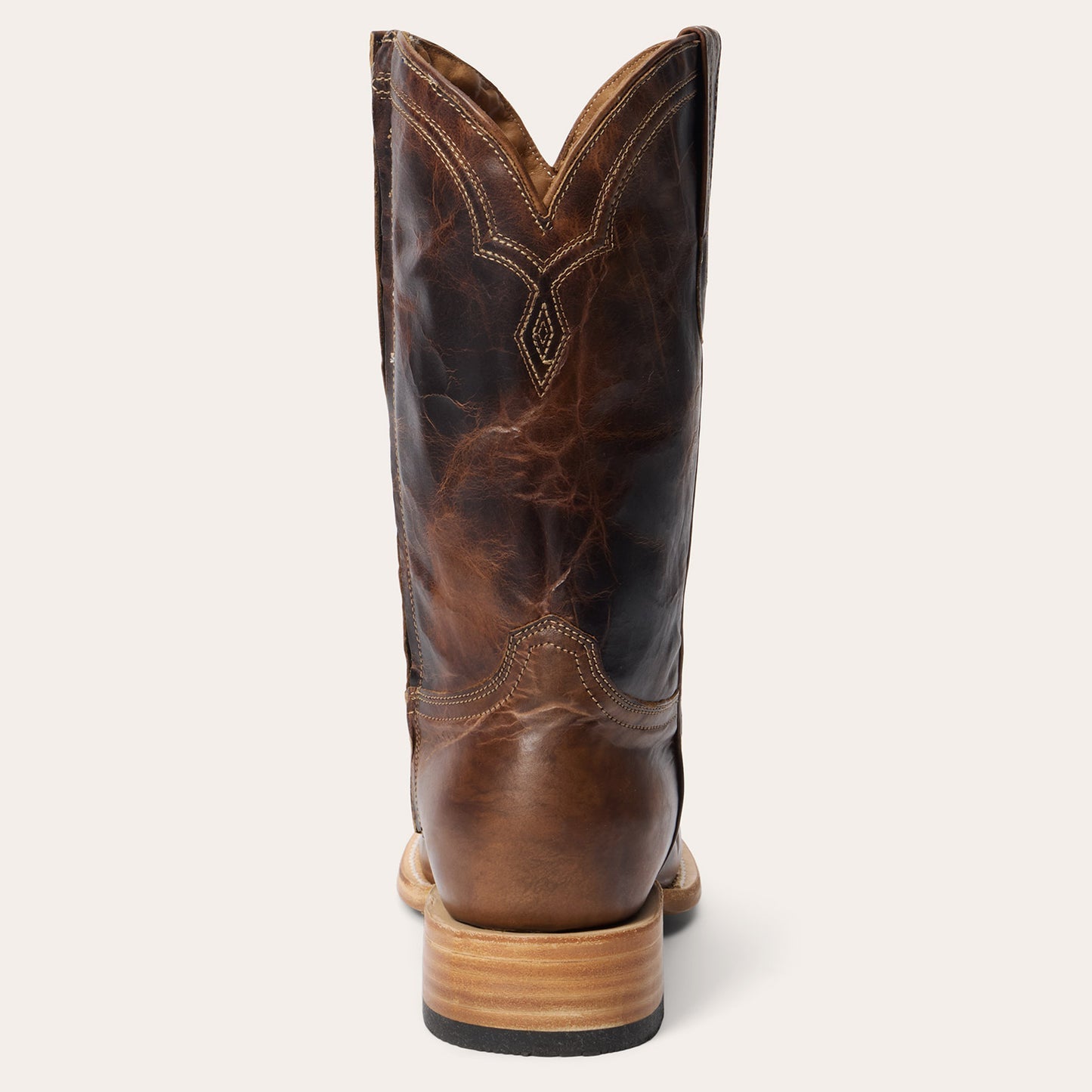 Men's Stetson we Cash Boots Roper Toe Handcrafted Cognac