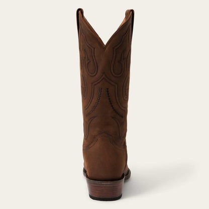 Men's Stetson Paxton Boots handcrafted brown leather 7 toe design