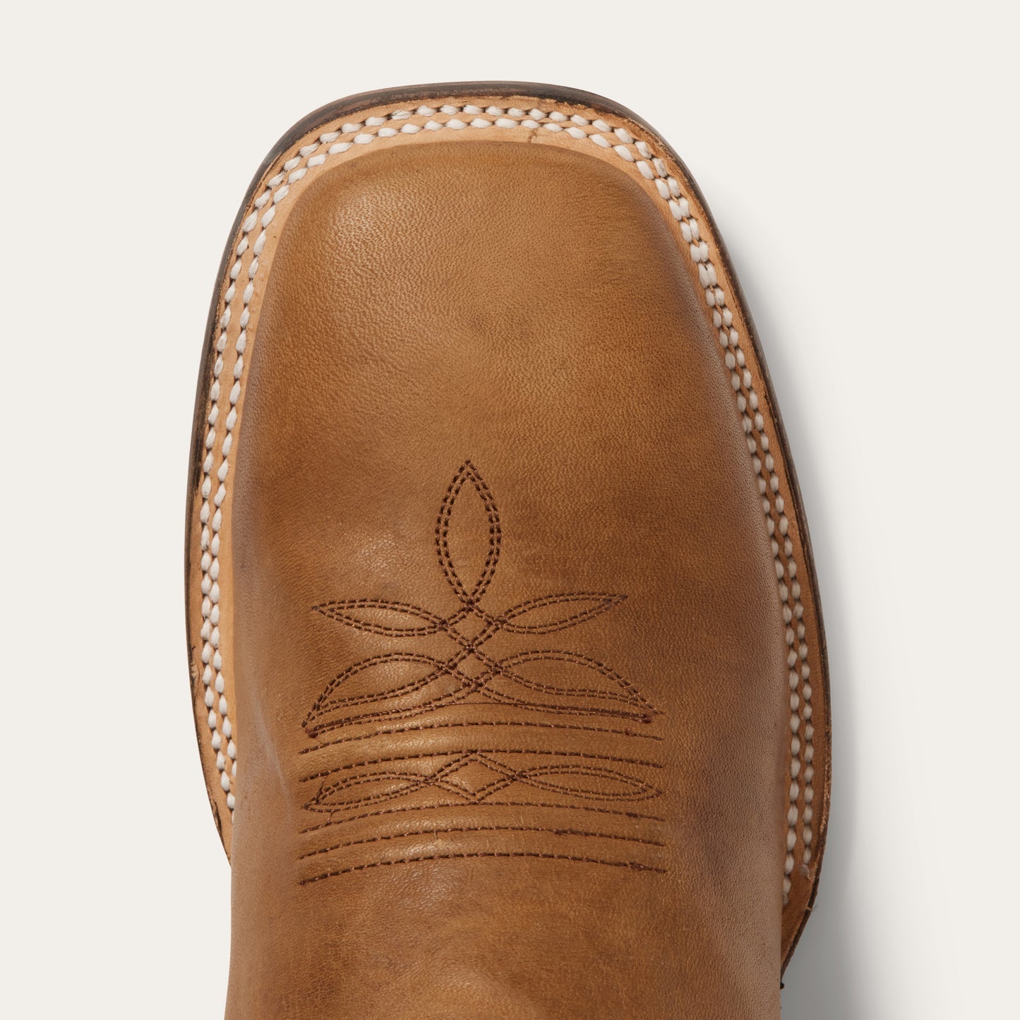 Men's Stetson Obadiah Leather Boots Handcrafted Tan