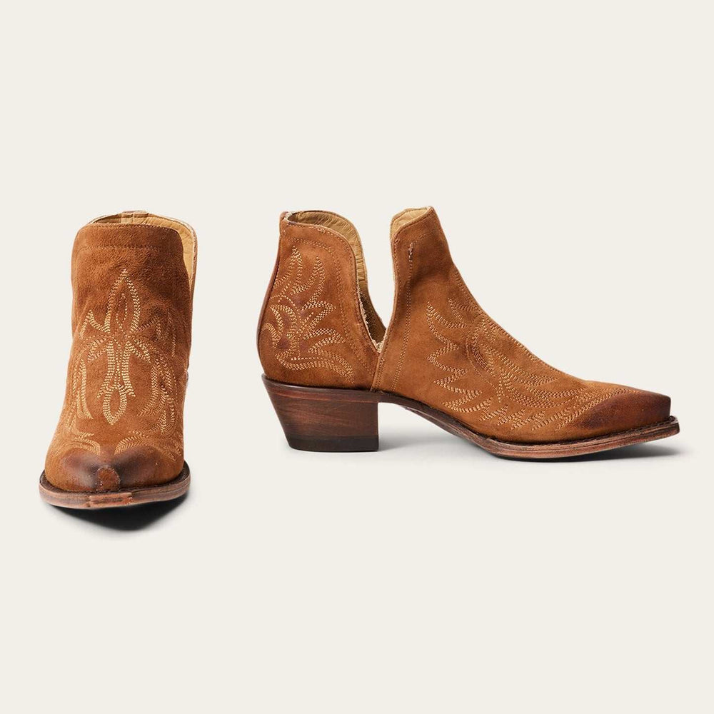 Stetson Naya Lederstiefel für Damen, handgefertigt, hellbraun