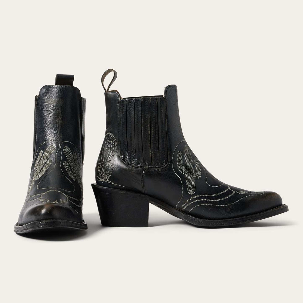 Women's Stetson Sedona Boots Handcrafted Black