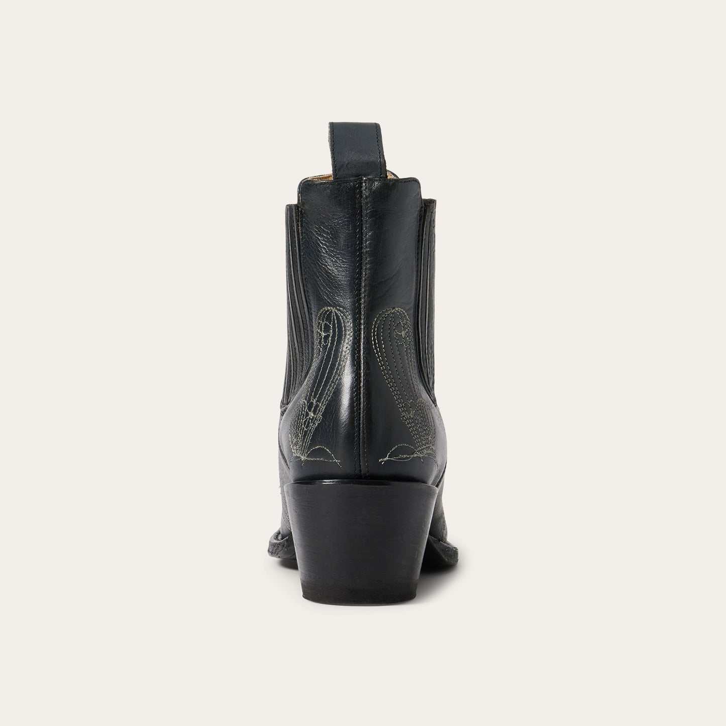 Women's Stetson Sedona Boots black suede with 5-inch shaft and leather sole