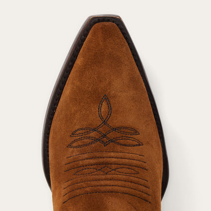 Women's Stetson Callie Boots Handcrafted Chocolate