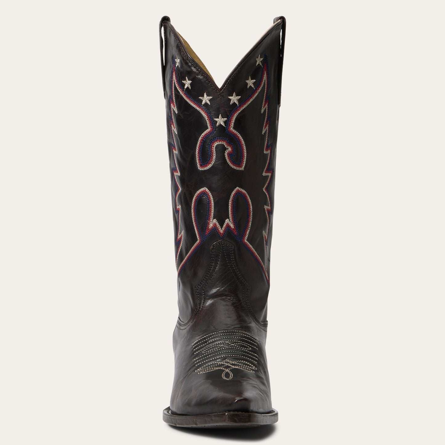 Women's Stetson Reagan Leather Boots chocolate snip toe handcrafted cowboy boots