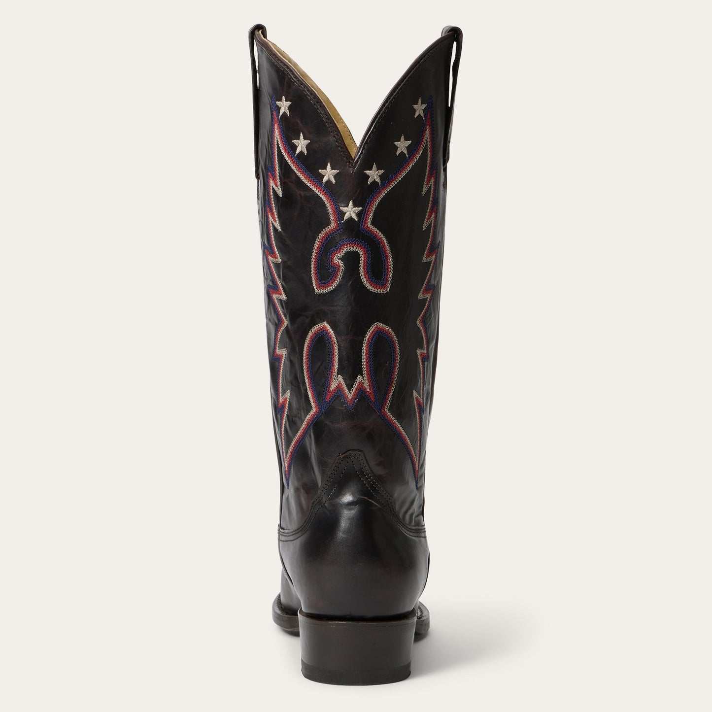 Women's Stetson Reagan Leather Boots handcrafted chocolate snip toe cowboy boots