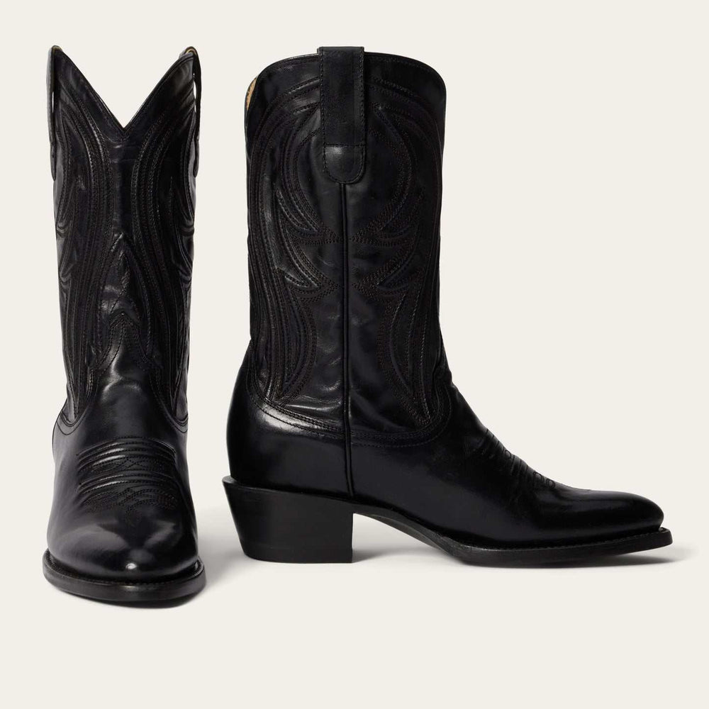Women's Stetson Nora Boots Handcrafted Black