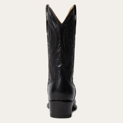 Women's Stetson Nora Boots Handcrafted Black
