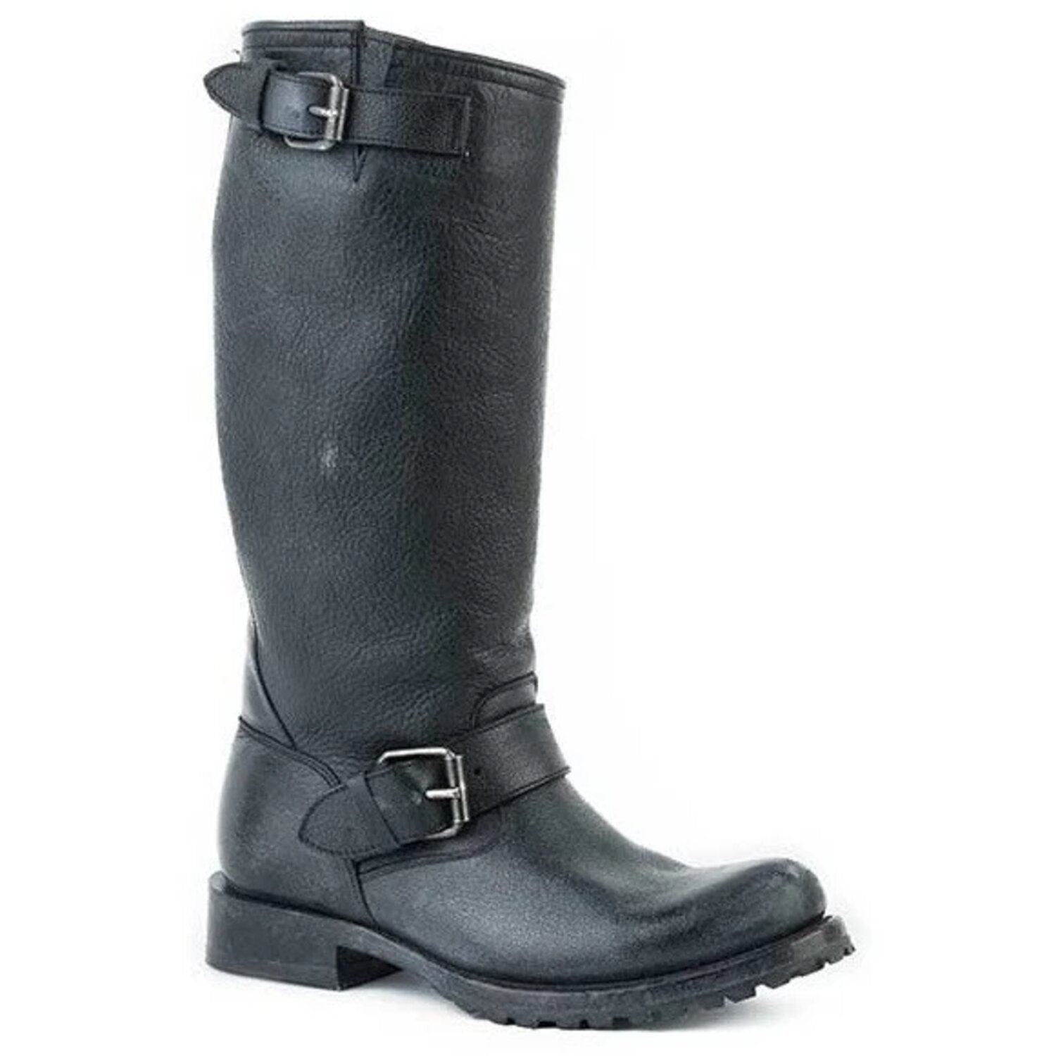 Women's Stetson Streetwise Boots Round Toe Handcrafted Black - yeehawcowboy