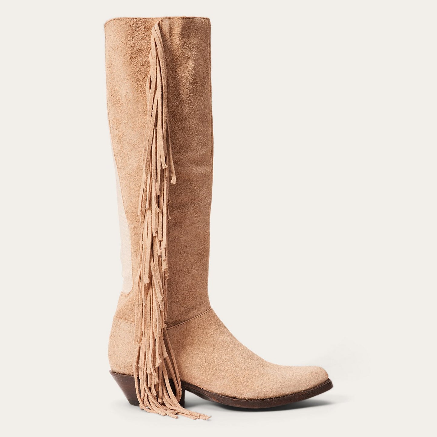 Women's Stetson Dani Suede Boots Handcrafted Tan