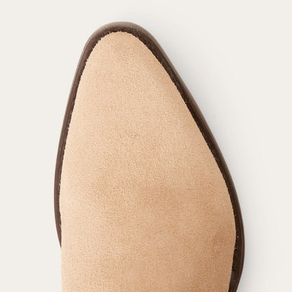 Women's Stetson Dani Suede Boots Handcrafted Tan