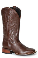 Men's Stetson Grange Leather Boots Handcrafted JBS Collection Brown