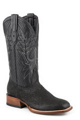 Men's Stetson Grator Alligator Boots Handcrafted JBS Collection Black